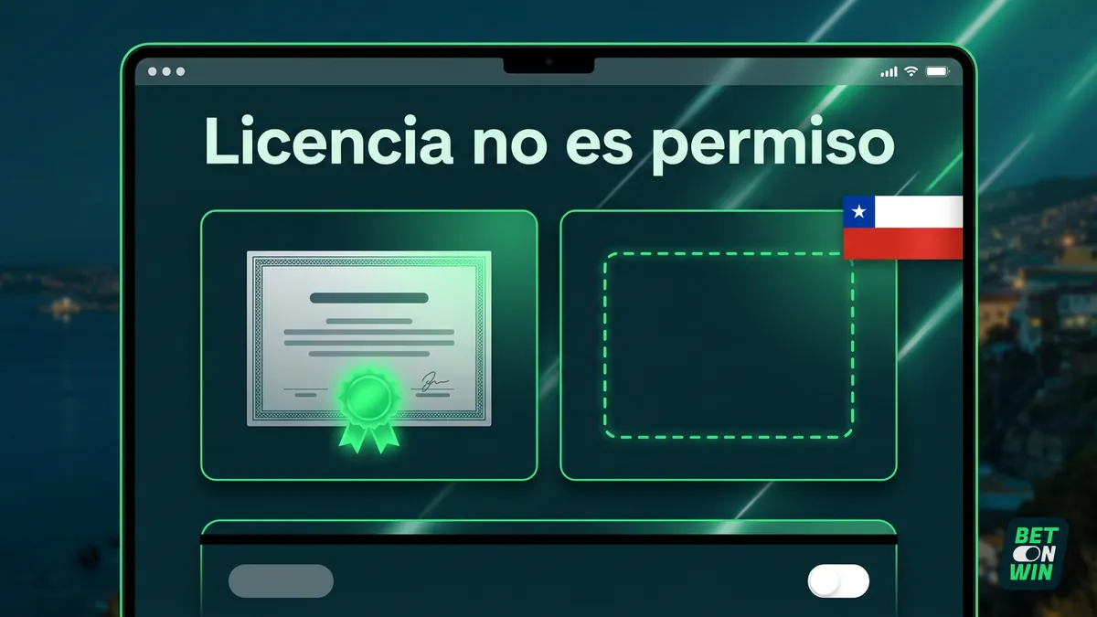 Betonwin Chile: comparación entre licencia extranjera y permiso chileno ausente