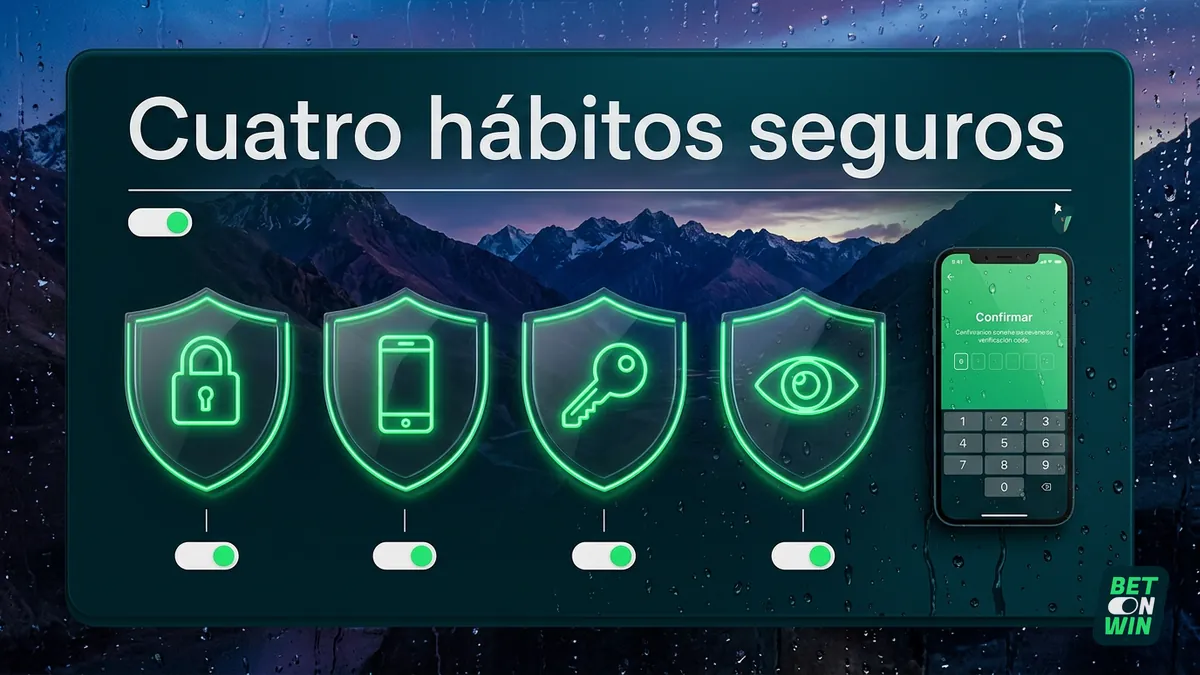 Cuatro hábitos de acceso seguro para tu cuenta en Betonwin