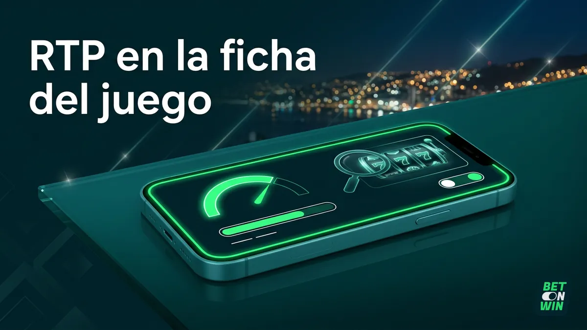 RTP en la ficha del juego: dónde revisarlo en Betonwin