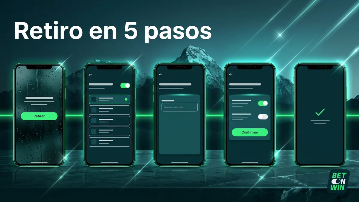 Cinco pasos para retirar dinero de Betonwin en Chile